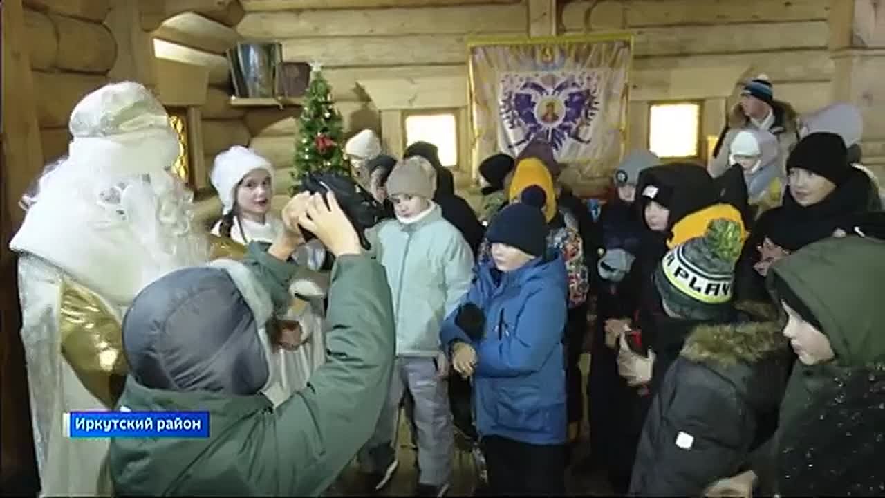 Резиденцию Деда Мороза открыли в архитектурно-этнографическом музее «Тальцы»