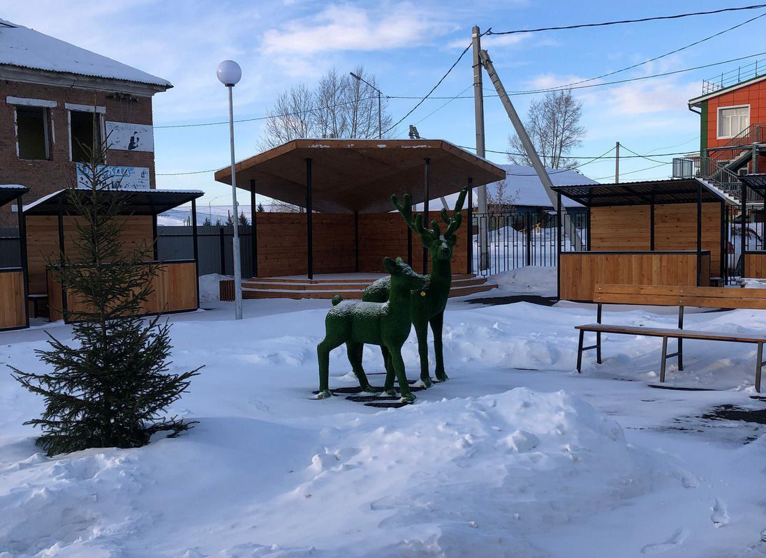 Краеведческий музей в посёлке Новонукутский благоустроили в рамках комплексного развития сельских территорий