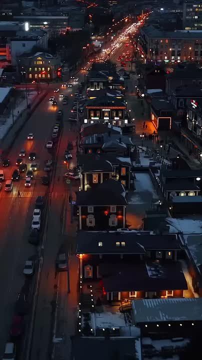 Вечерний Иркутск. Видео: george_shmakov