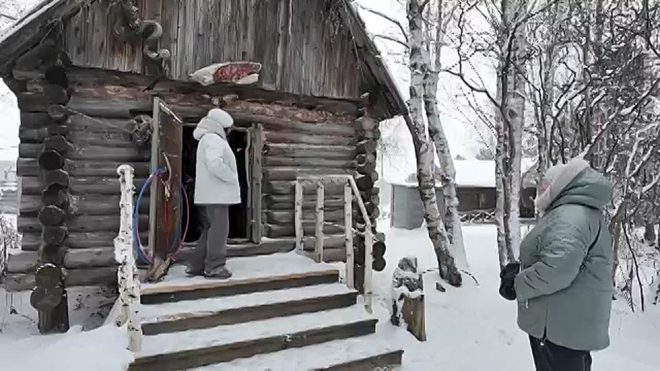 Резиденцию Деда Мороза открыли в архитектурно-этнографическом музее «Тальцы»