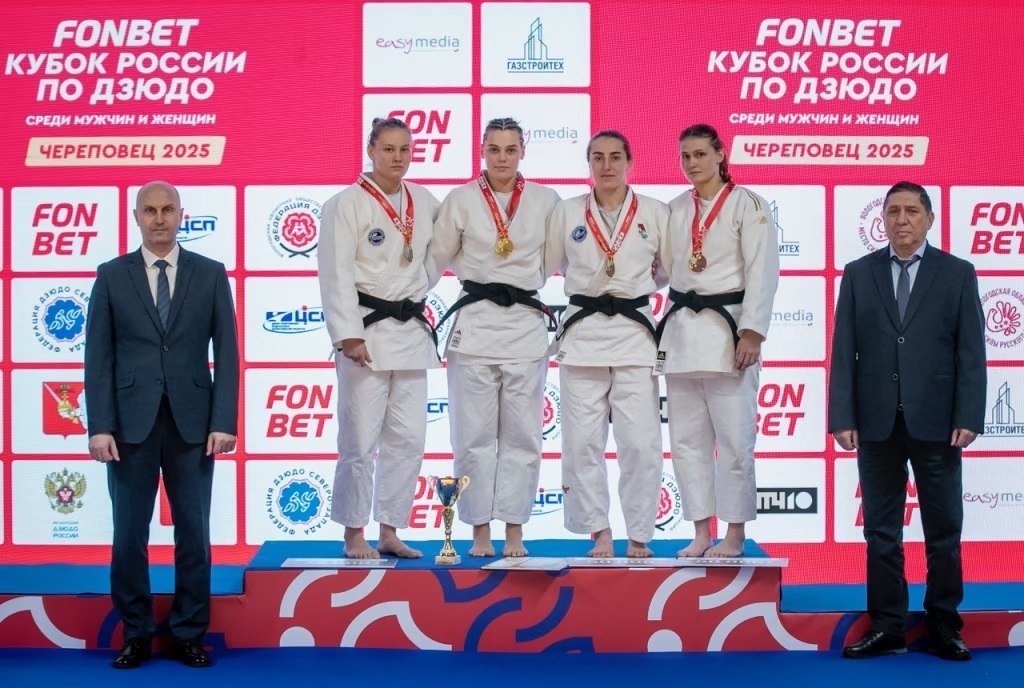 Иркутская спортсменка Дарья Васильева заняла третье место на Fonbet Кубке России по дзюдо среди женщин, который с 5 по 7 декабря проводился в Череповце