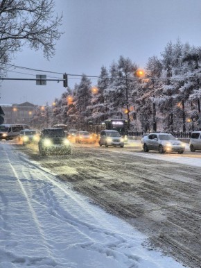 Зимний Иркутск. Фото:
