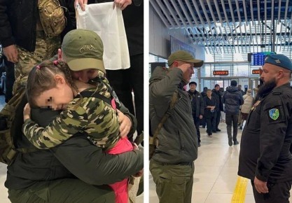 «Папа! Ты дома!»: награжденного орденом Александра Невского бойца СВО встретили в Иркутске