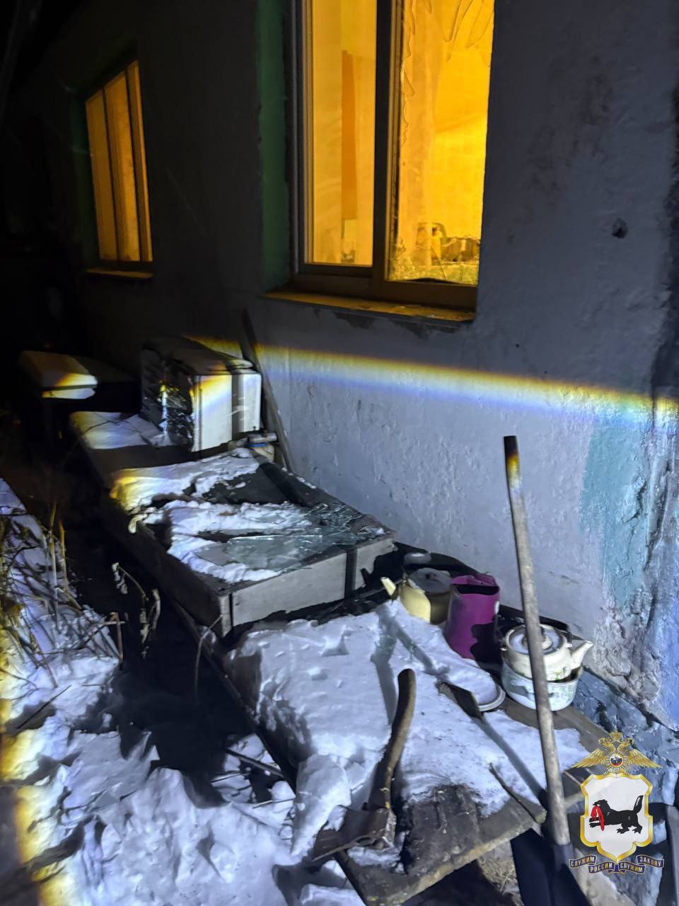 В Куйтуне полицейские задержали грабителя, который разбил окно и забрал деньги у пенсионерки