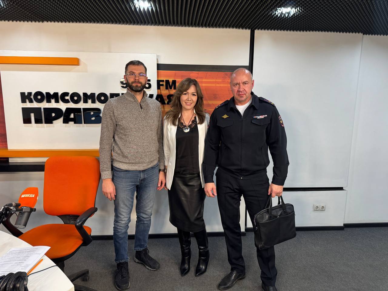 Безопасность на автомобильных дорогах в зимний период обсудили в эфире радио «Комсомольская правда» на федеральном уровне Безопасность на автомобильных дорогах в зимний период обсудили в эфире радио «Комсомольская правда» на федеральном уровне