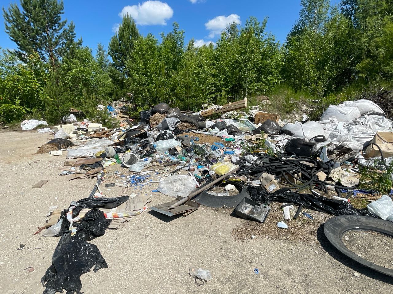 0 В результате вмешательства прокуратуры Саянска ликвидирована несанкционированная свалка отходов