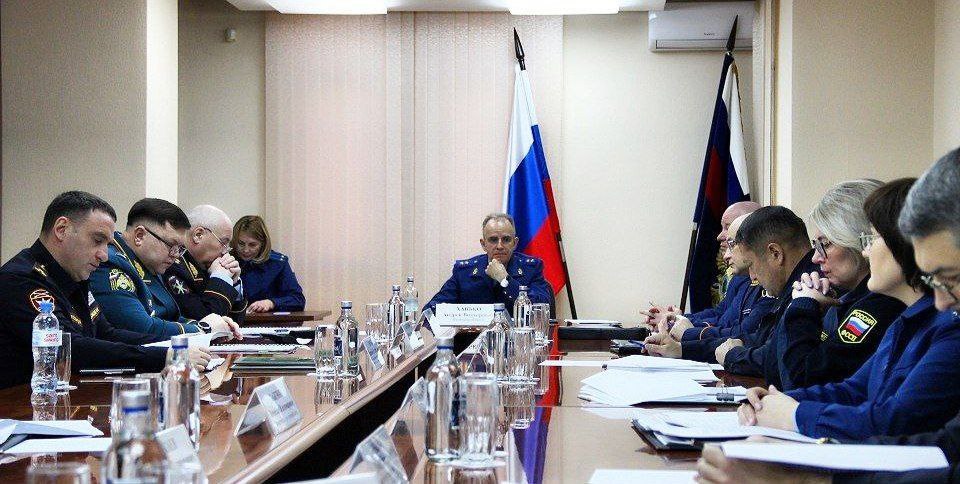 Под председательством прокурора Иркутской области Ханько А.В. состоялось координационное совещание руководителей правоохранительных органов региона