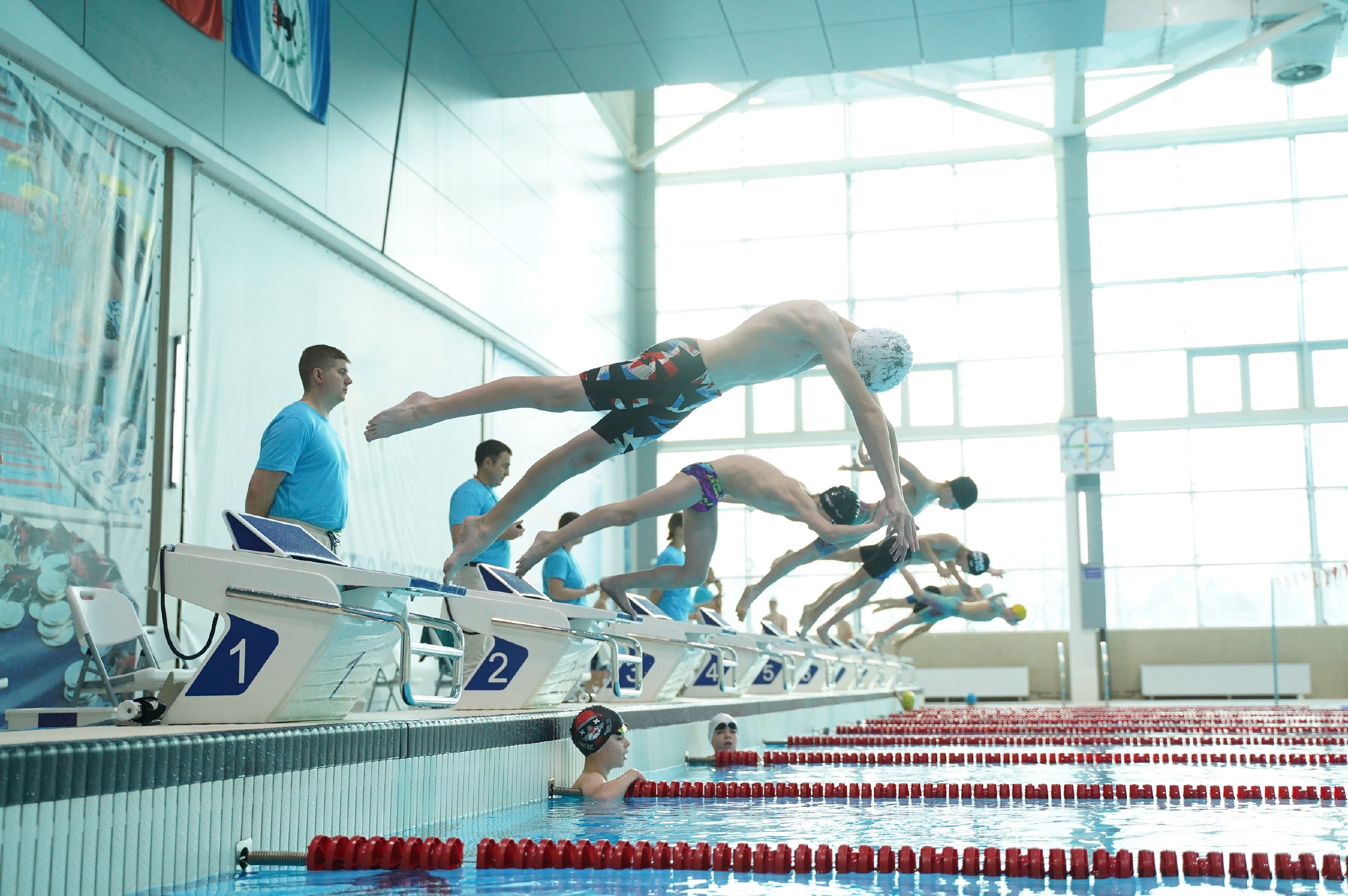 В Иркутске в водноспортивном комплексе «Солнечный» с 16 по 18 декабря проходит третий этап межрегиональных соревнований по плаванию «Кубок Сибири» В Иркутске в водноспортивном комплексе «Солнечный» с 16 по 18 декабря проходит третий этап межрегиональных соревнований по плаванию «Кубок Сибири»