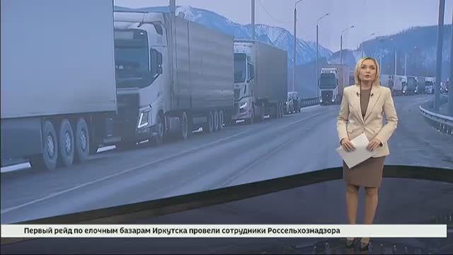 Очередь из фур. На трассе Р-258 «Байкал» снова случился многокилометровый затор