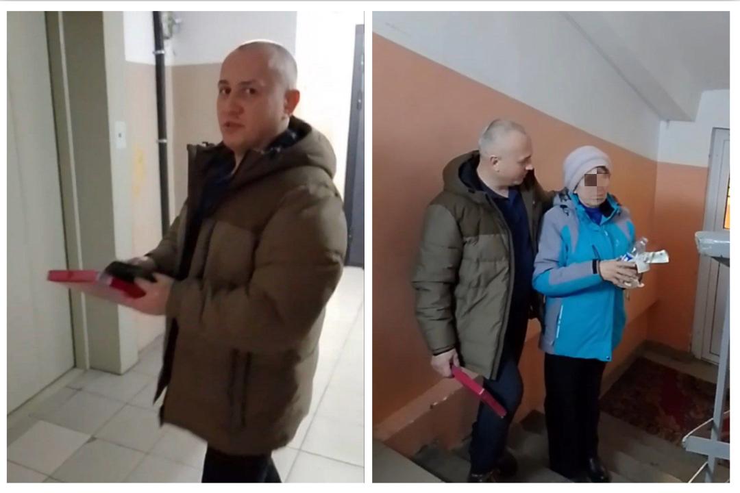 «Она растерялась и испугалась, что её хотят отругать»: в Иркутске жильцы многоэтажки устроили новогодний сюрприз уборщице