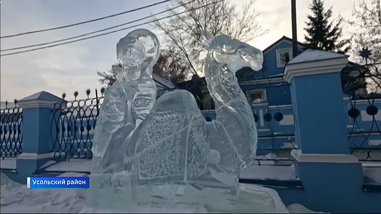 В поселке Тельма Усольского района начали подготовку к Рождеству