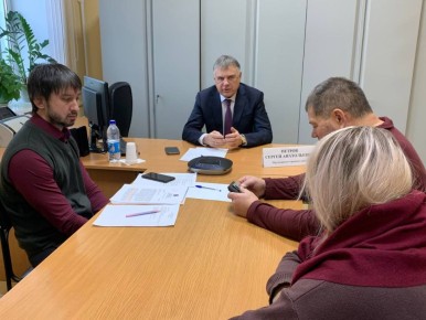 Сергей Петров: Провёл последний в этом году приём граждан по личным вопросам