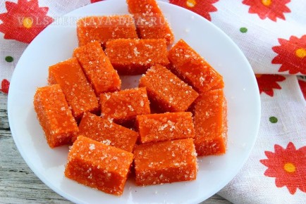 Как приготовить вкусный мармелад из тыквы