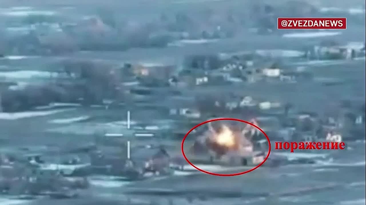 Артиллеристы уничтожили всушников в их опорниках в Днепропетровской области