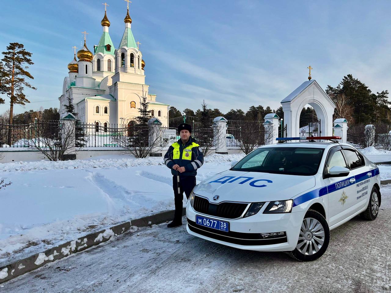 Сотрудники Госавтоинспекции обеспечили охрану общественного порядка в период празднования Рождества Христова Сотрудники Госавтоинспекции обеспечили охрану общественного порядка в период празднования Рождества Христова