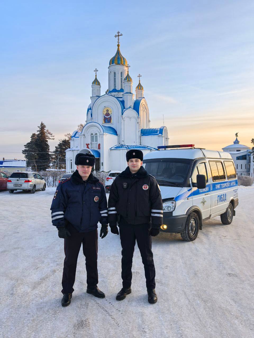Сотрудники Госавтоинспекции обеспечили охрану общественного порядка в период празднования Рождества Христова Сотрудники Госавтоинспекции обеспечили охрану общественного порядка в период празднования Рождества Христова
