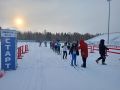 55 юных лыжников приняли участие в «Крещенской гонке»