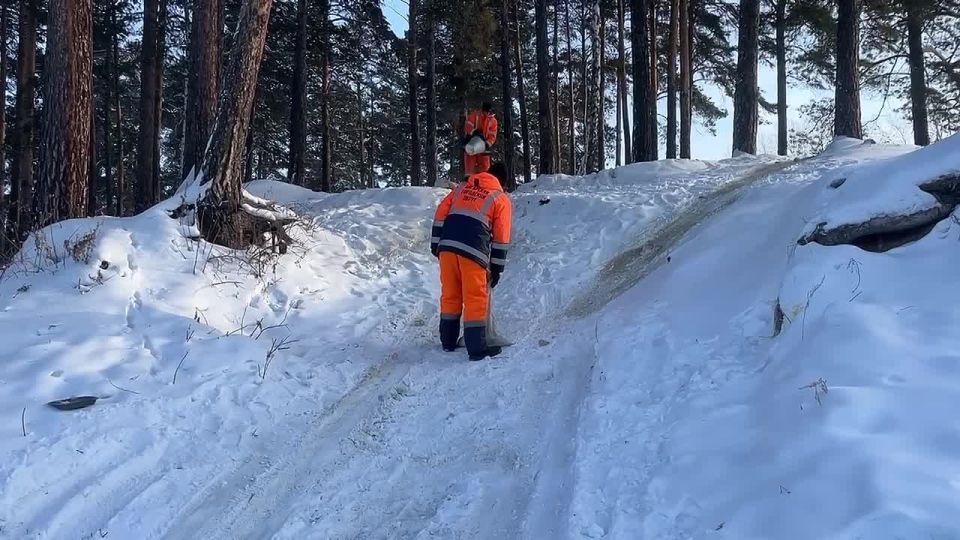 В Ангарске госавтоинспекторы провели очередное мероприятие по ликвидации несанкционированных горок