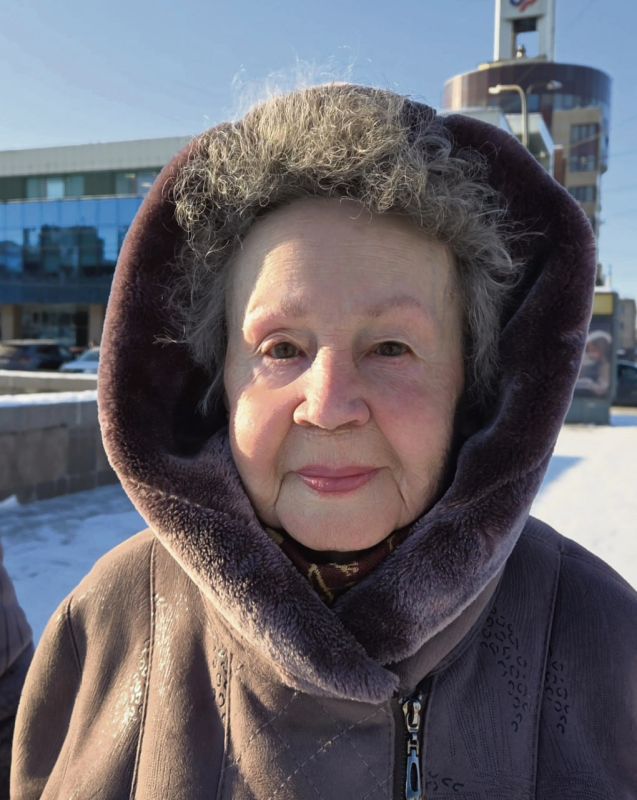 Янина Михайловна, пенсионерка: