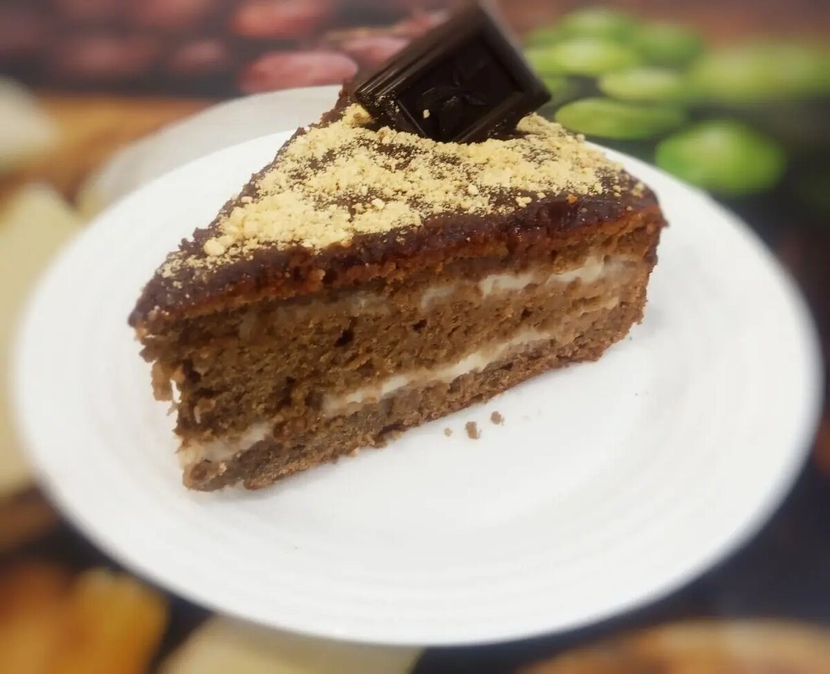 Кофейный торт с нежным кремом: идеальный десерт для гурманов