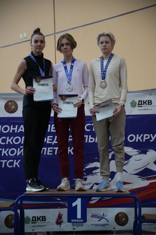 Сотрудница регионального Главка полиции-динамовец завоевала «серебро» на чемпионате по лёгкой атлетике в Иркутске