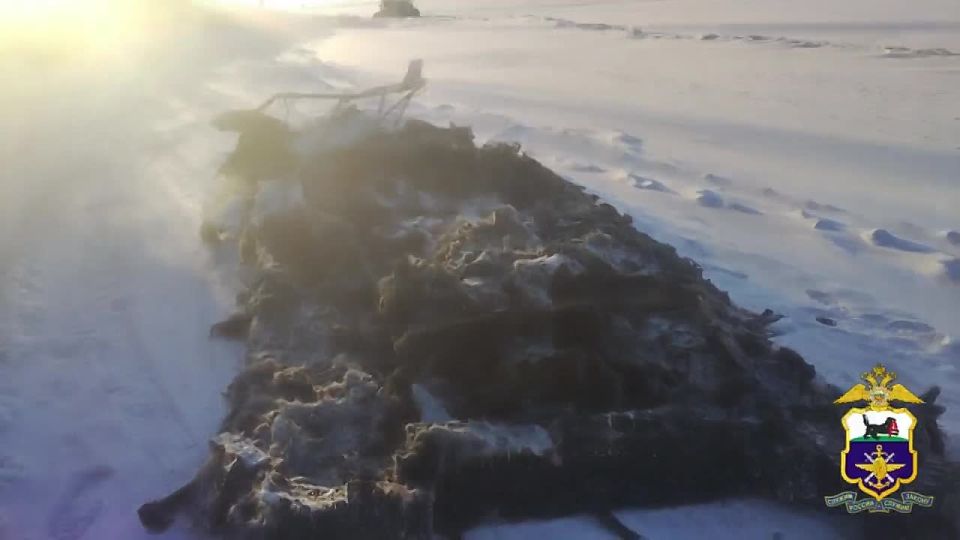 В транспортной полиции Прибайкалья проводится проверка по факту возгорания хивуса на Байкале в Листвянке