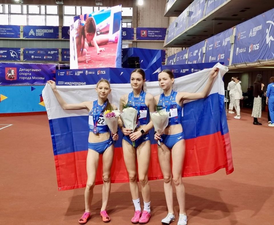 Спортсмены Прибайкалья завоевали две медали на международных соревнованиях по легкой атлетике «Матчевая встреча», которые 6 февраля состоялись в легкоатлетическом манеже ЛФК ЦСКА в Москве