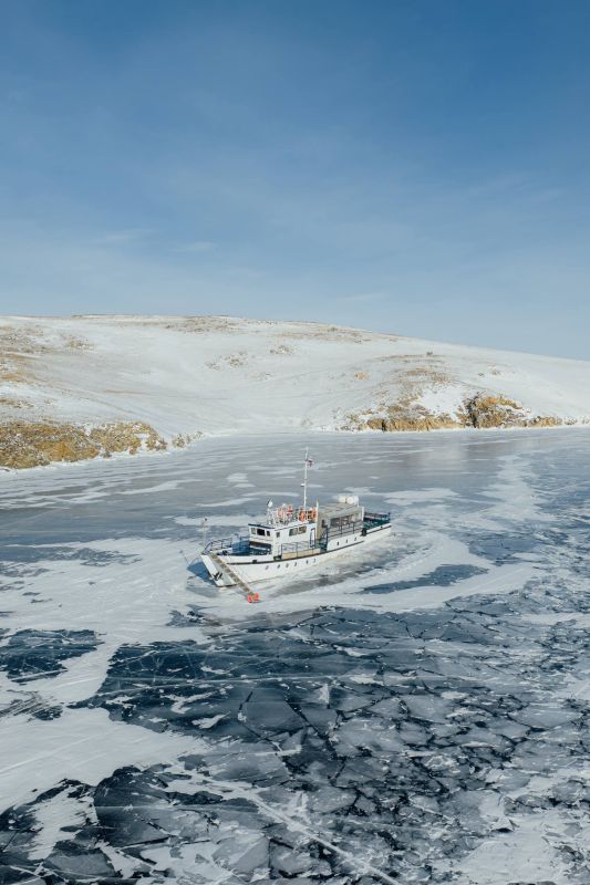 … в фильме «Застрявшие во льдах»
