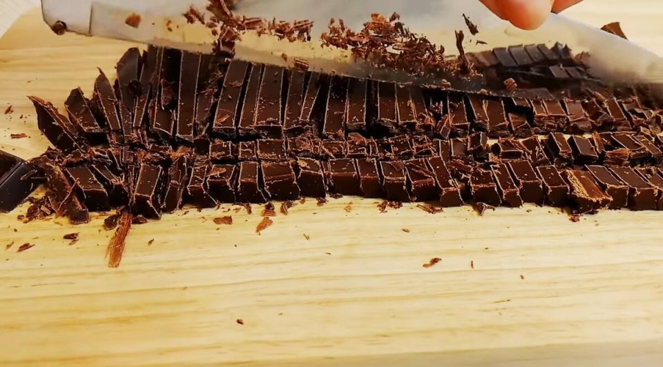 Нежный шоколадный мусс из всего двух ингредиентов