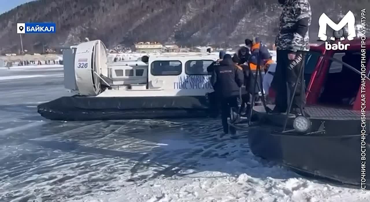Судно на воздушной подушке сбило женщину на Байкале