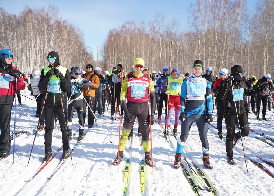 Массовая гонка «Лыжня России» проходит в Приангарье