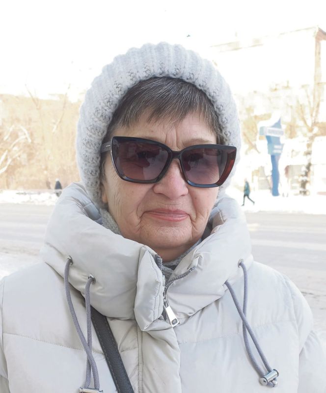 Ольга Сидорова, пенсионерка: