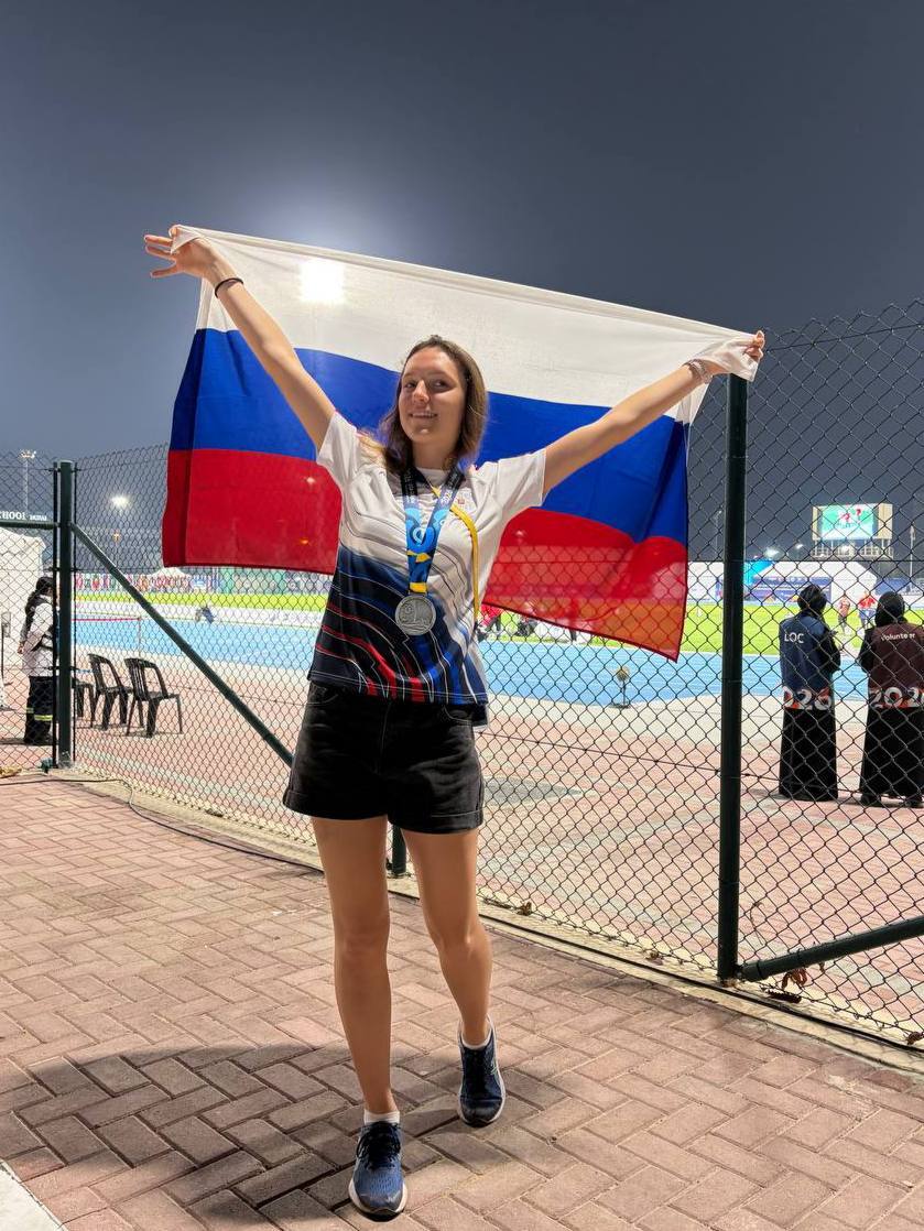 Спортсменка Иркутской области Яна Горбачёва в составе молодёжной сборной России завоевала три медали на международных соревнованиях «Гран-При Дубай» по лёгкой атлетике по спорту слепых