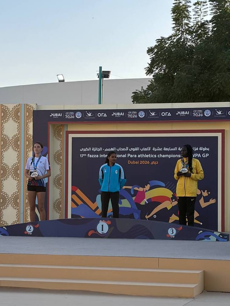 Спортсменка Иркутской области Яна Горбачёва в составе молодёжной сборной России завоевала три медали на международных соревнованиях «Гран-При Дубай» по лёгкой атлетике по спорту слепых Спортсменка Иркутской области Яна Горбачёва в составе молодёжной сборной России завоевала три медали на международных соревнованиях «Гран-При Дубай» по лёгкой атлетике по спорту слепых