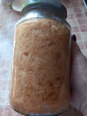 Необычная кулинарная заготовка: яблочная крошка для пирогов на зиму