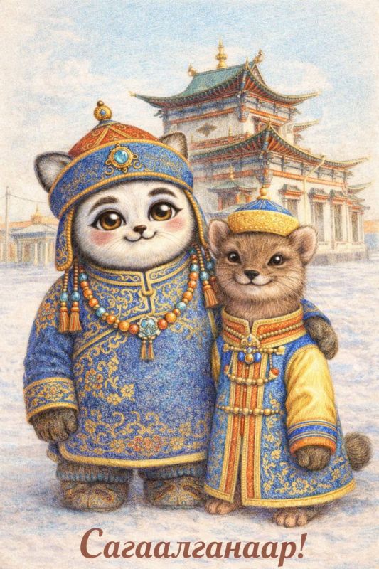 Сагаан hараар! Сагаалганай амар мэндэ, бабрмэшики!