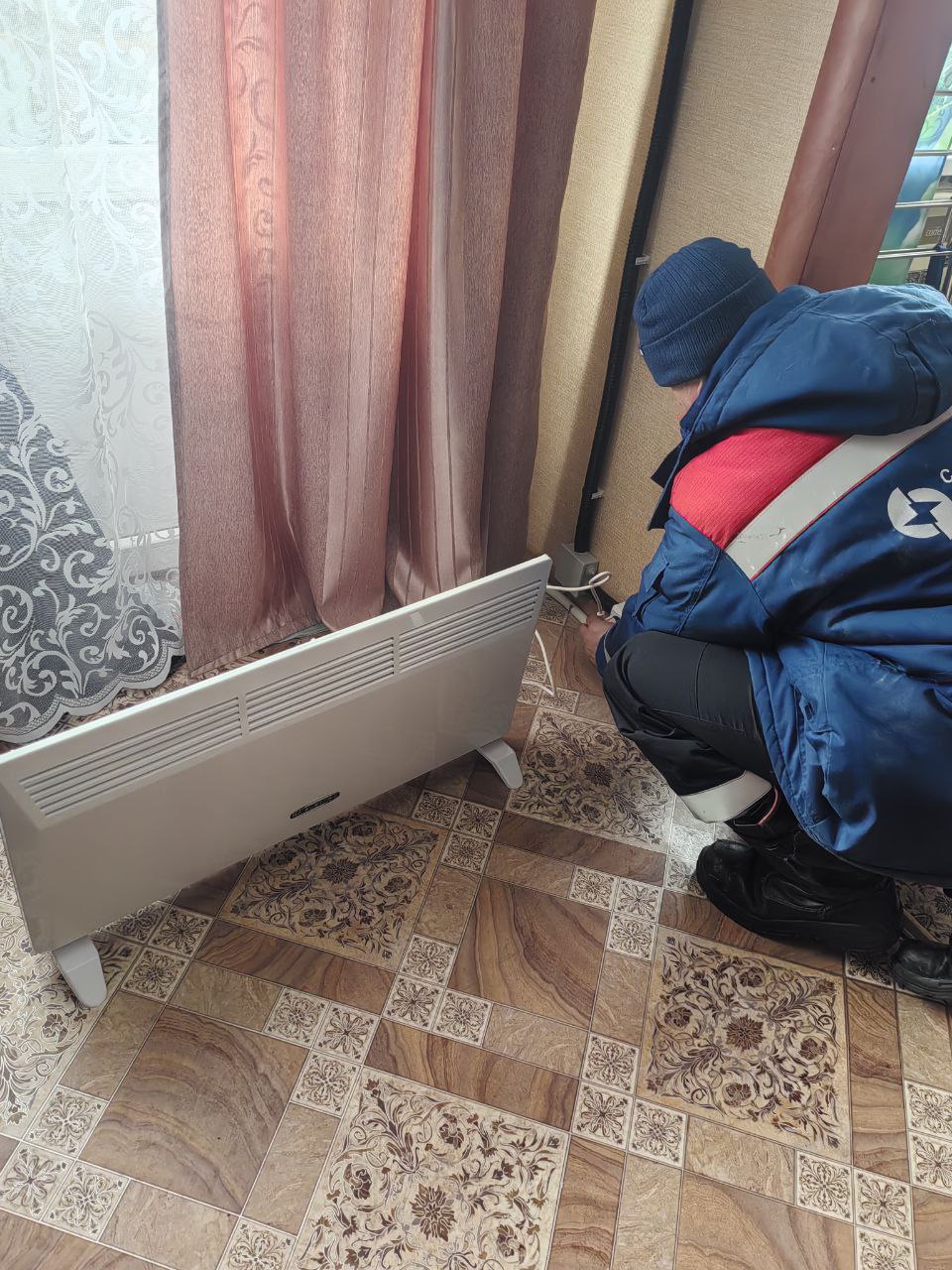 В Бодайбо продолжаются работы по обеспечению отопления в домах, пострадавших от коммунальной аварии