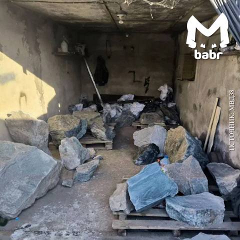 Больше 6,5 тонн нелегального нефрита изъяли у иностранца в Иркутском районе