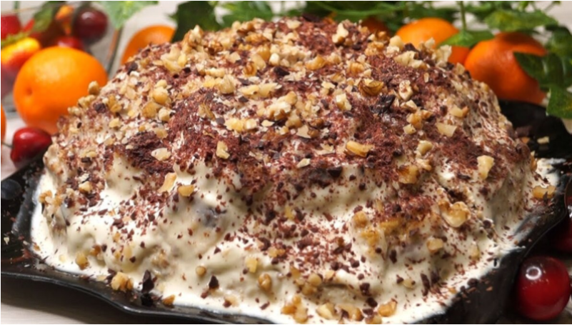 Торт «Айсберг»: быстрое угощение для любого праздника