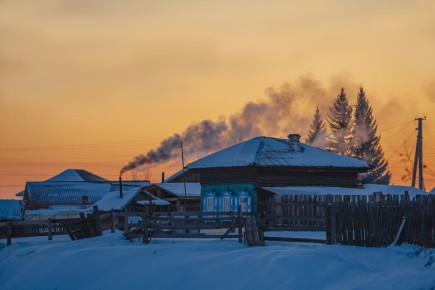 Вечер в Хомутово. Фото: Павел Крутенко