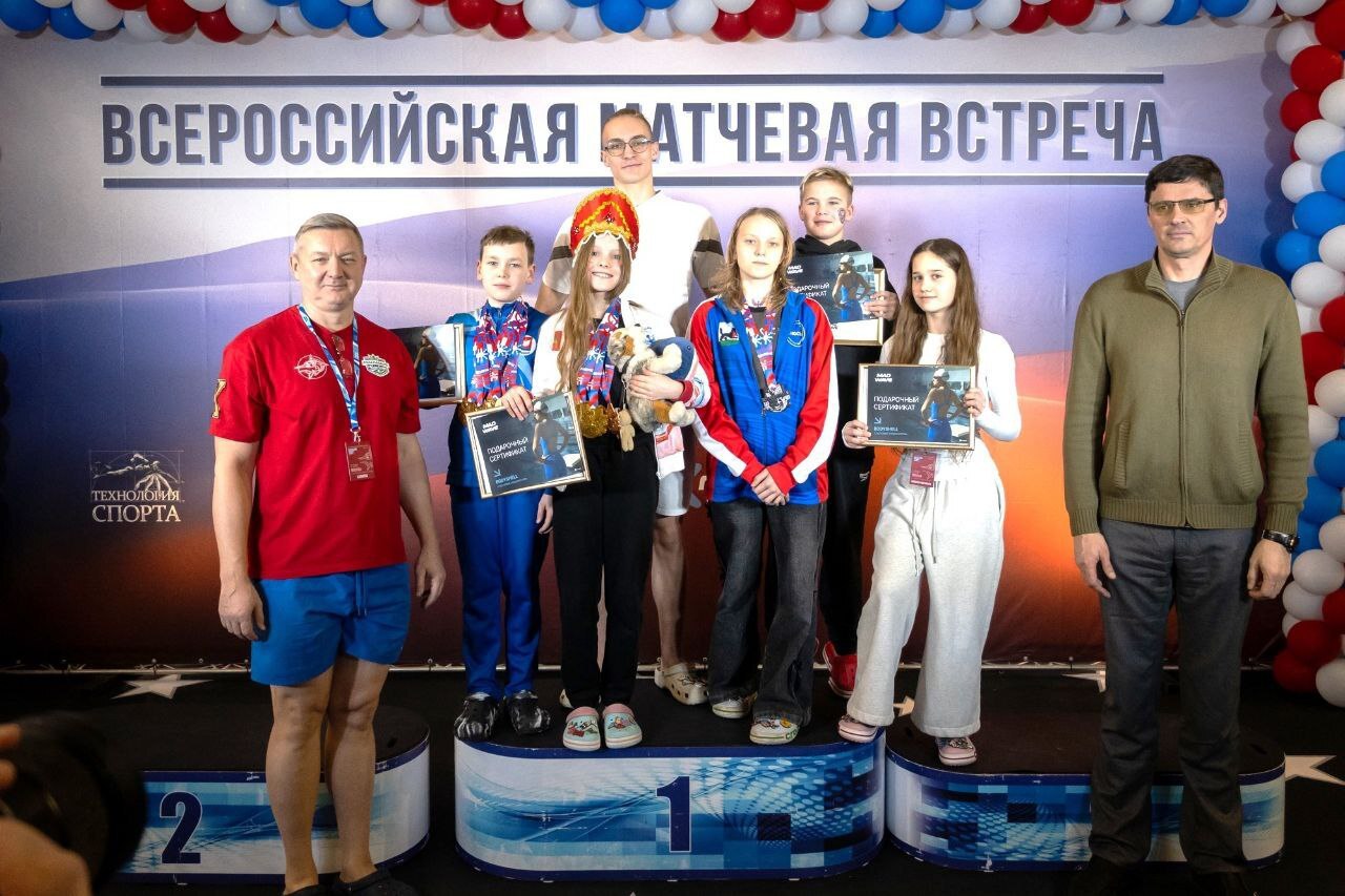 Иркутская спортсменка Юлия Преловская завоевала четыре медали на всероссийских соревнованиях по плаванию «Всероссийская матчевая встреча»