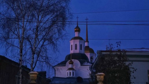 Доброй ночи, Иркутск!. Михаило-Архангельский Харлампиевский храм