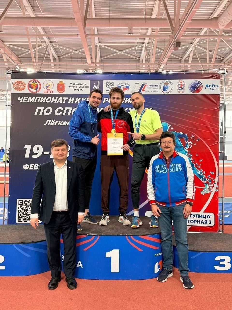 Спортсмены Приангарья выиграли девять медалей на чемпионате и Кубке России по легкой атлетике по спорту глухих, которые с 19 по 23 февраля проводились в манеже многофункционального спортивного комплекса «Тулица» в Туле Спортсмены Приангарья выиграли девять медалей на чемпионате и Кубке России по легкой атлетике по спорту глухих, которые с 19 по 23 февраля проводились в манеже многофункционального спортивного комплекса «Тулица» в Туле