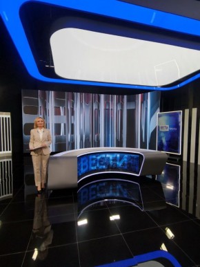 Такой разный день. Утром съемки в Усть-Куте в аэропорту, вечером - в студии в Иркутске