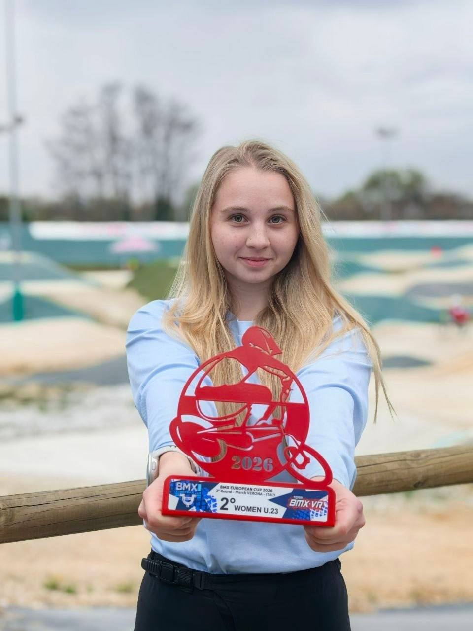 Ангарская спортсменка Майя Савина завоевала серебряную медаль на втором этапе Кубка Европы по велосипедному спортуВМХ среди андеров (велогонщиц до 23 лет) Ангарская спортсменка Майя Савина завоевала серебряную медаль на втором этапе Кубка Европы по велосипедному спортуВМХ среди андеров (велогонщиц до 23 лет)
