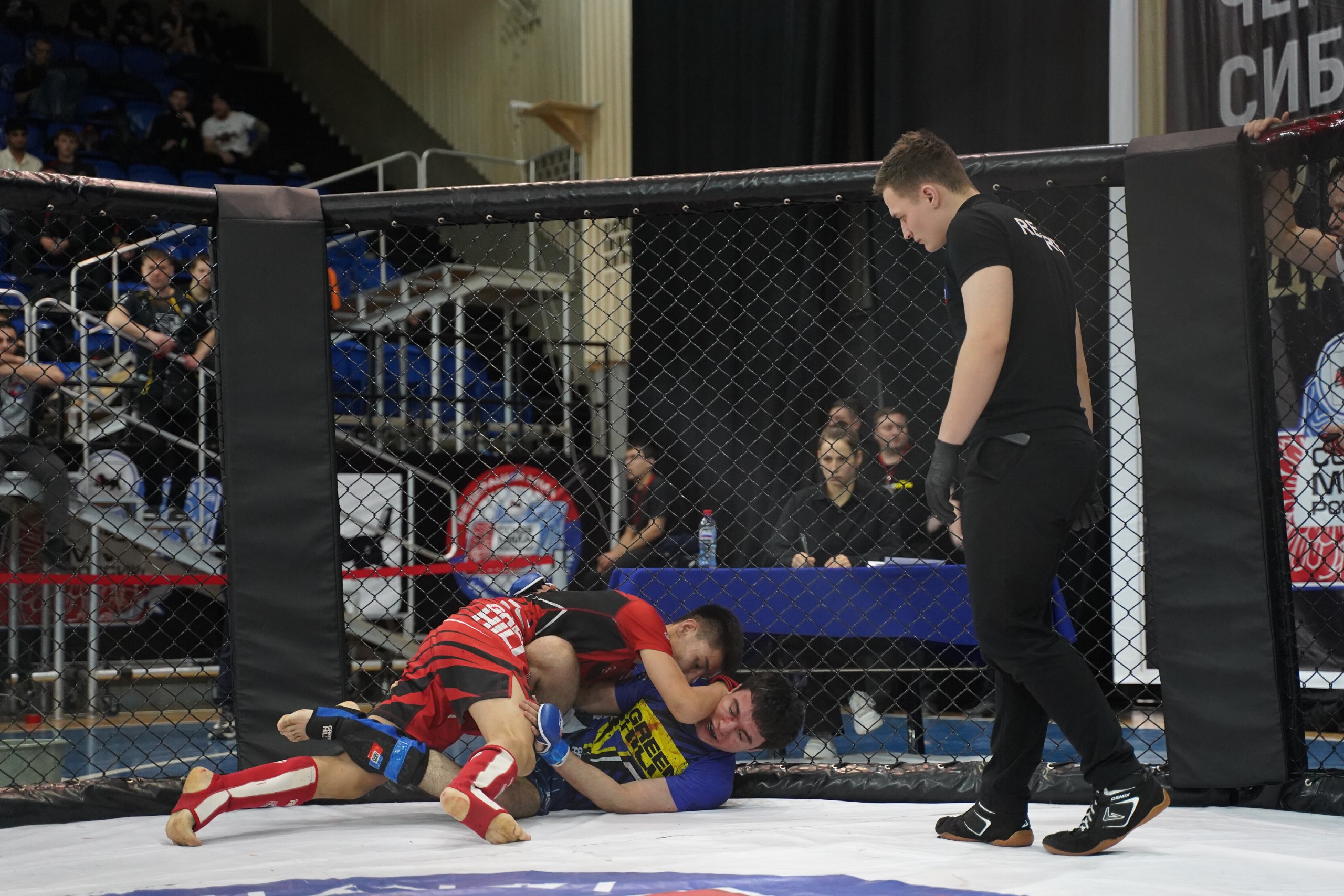 В Иркутске во Дворце спорта «Труд» 14-15 марта проходили чемпионат и первенство Сибирского федерального округа по смешанному боевому единоборству (ММА) В Иркутске во Дворце спорта «Труд» 14-15 марта проходили чемпионат и первенство Сибирского федерального округа по смешанному боевому единоборству (ММА)
