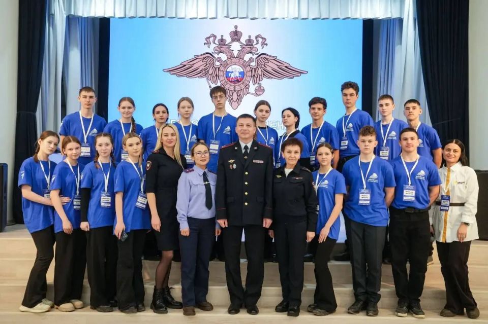 В гостях у полиции: школьники Приангарья предложили идеи, как сделать регион безопаснее