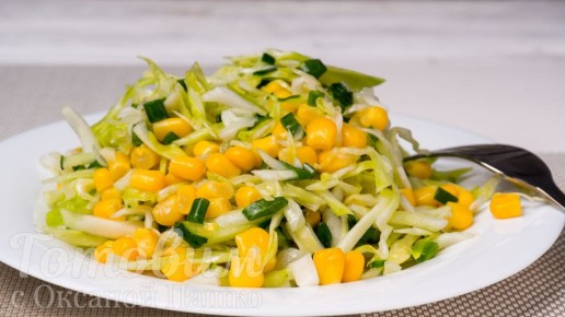 Легкий фитнес-салат из капусты за считанные минуты: идеальное решение для вашего рациона