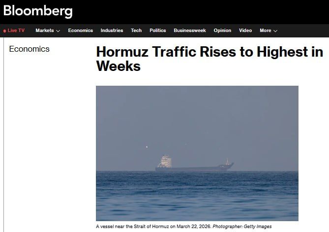 �� ������ �������� �������� ����� �����, � Bloomberg