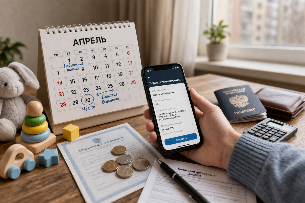 Апрельский калейдоскоп изменений: что нужно знать россиянам